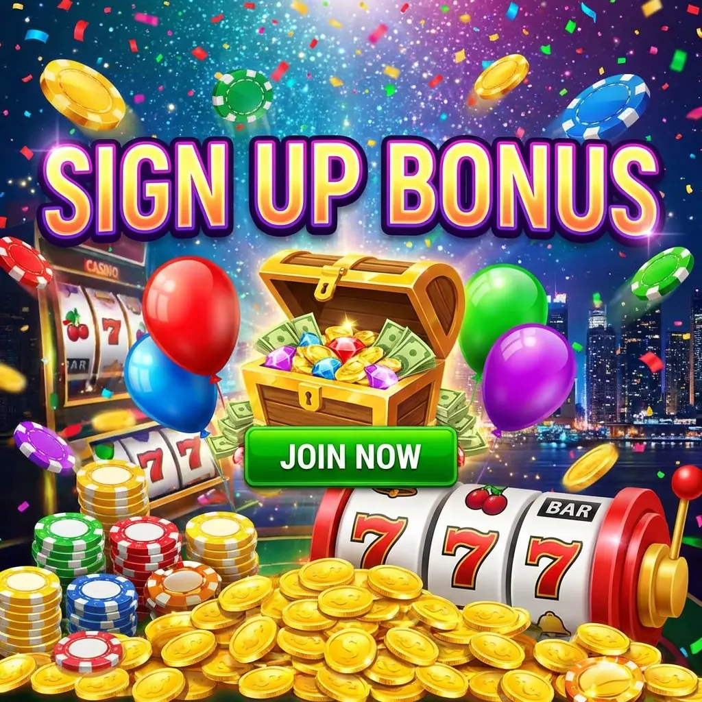 High Roller casino sign up bonus