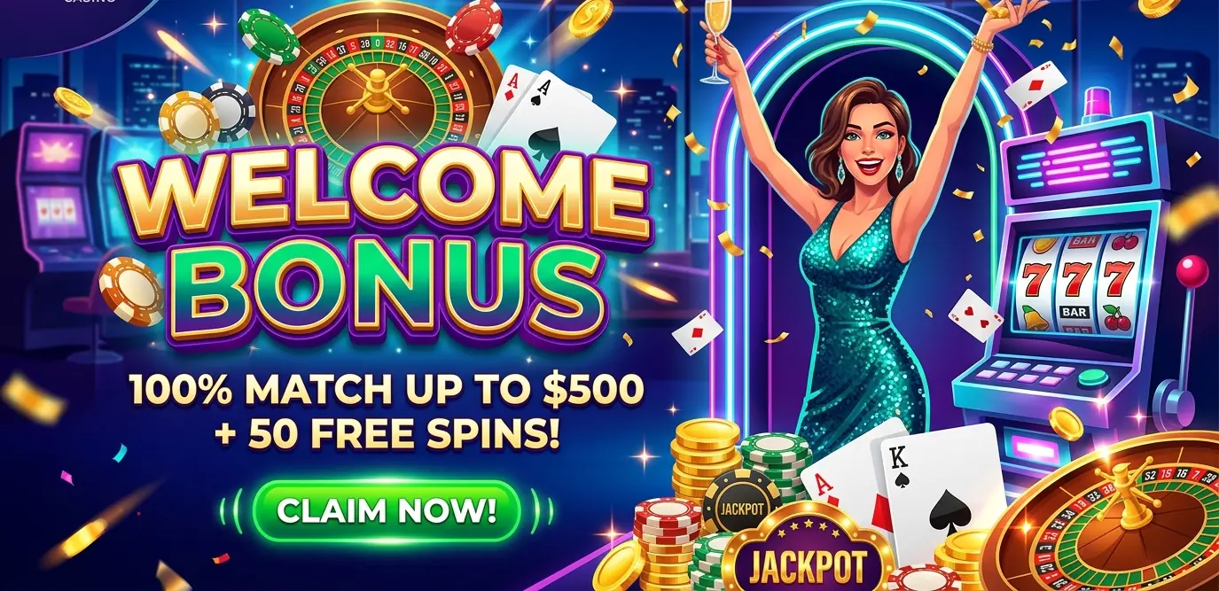 High Roller casino welcome bonus